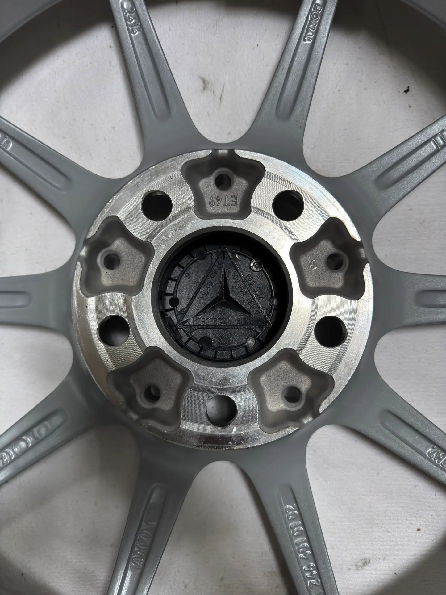 NEU Original Mercedes A-Klasse W176 B-Klasse W242 W246 CLA C117 17 Zoll Felge Alufelge A2464010102 Silber 6,5x17 ET49 Einzelfelge Ersatzfelge Limousine Coupé MwSt.