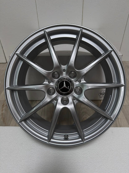 NEU Original Mercedes A-Klasse W176 B-Klasse W242 W246 CLA C117 17 Zoll Felge Alufelge A2464010102 Silber 6,5x17 ET49 Einzelfelge Ersatzfelge Limousine Coupé MwSt.
