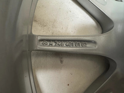 NEU Original Mercedes A-Klasse W176 B-Klasse W242 W246 CLA C117 17 Zoll Felge Alufelge A2464010102 Silber 6,5x17 ET49 Einzelfelge Ersatzfelge Limousine Coupé MwSt.