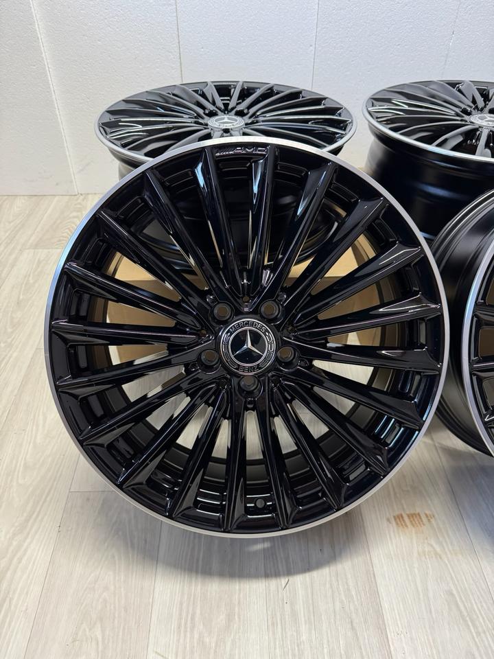 NEU* Original Mercedes A-Klasse W177 B-Klasse W247 CLA C118 19 Zoll AMG Felgen Alufelgen A1774014200 5x112 7,5x19 ET49 Schwarz Hochglanz glanzgedreht Coupé Limousine F2A F2B F2CLA