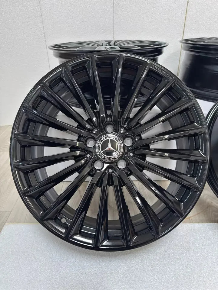 NEU* Original Mercedes A-Klasse W177 B-Klasse W247 CLA C118 19 Zoll AMG Felgen Alufelgen A1774014200 5x112 7,5x19 ET49 Black Edition Schwarz Hochglanz Coupé Limousine F2A F2B F2CLA