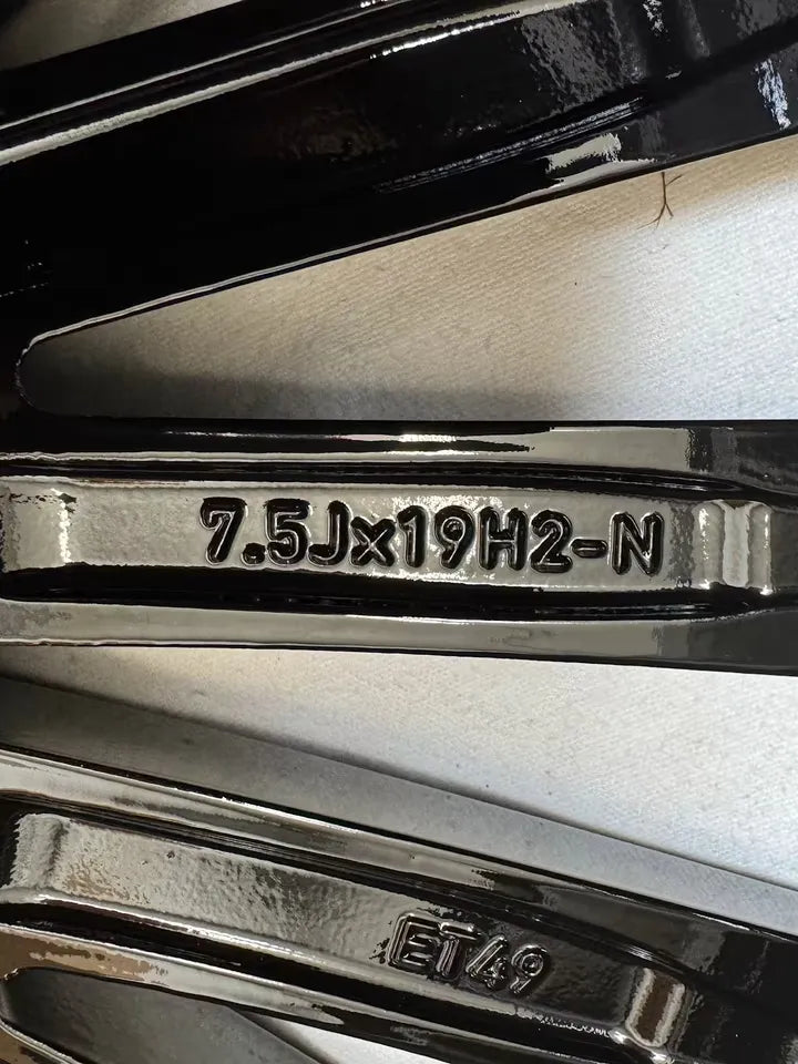 NEU* Original Mercedes A-Klasse W177 B-Klasse W247 CLA C118 19 Zoll AMG Felgen Alufelgen A1774014200 5x112 7,5x19 ET49 Black Edition Schwarz Hochglanz Coupé Limousine F2A F2B F2CLA