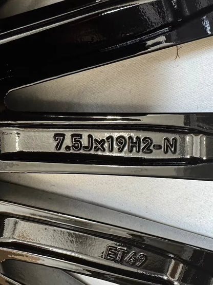 NEU* Original Mercedes A-Klasse W177 B-Klasse W247 CLA C118 19 Zoll AMG Felgen Alufelgen A1774014200 5x112 7,5x19 ET49 Black Edition Schwarz Hochglanz Coupé Limousine F2A F2B F2CLA