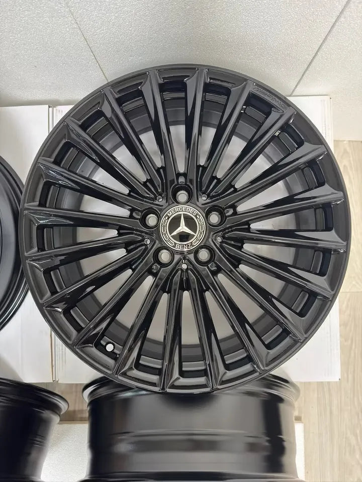 NEU* Original Mercedes A-Klasse W177 B-Klasse W247 CLA C118 19 Zoll AMG Felgen Alufelgen A1774014200 5x112 7,5x19 ET49 Black Edition Schwarz Hochglanz Coupé Limousine F2A F2B F2CLA