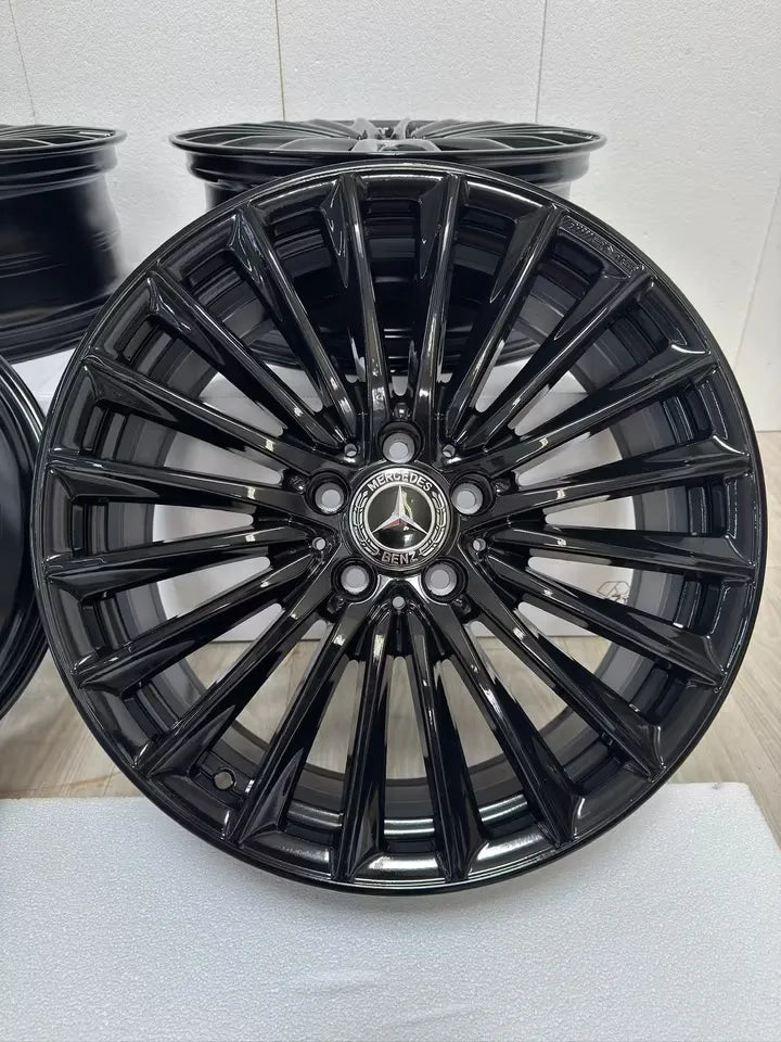 NEU* Original Mercedes A-Klasse W177 B-Klasse W247 CLA C118 19 Zoll AMG Felgen Alufelgen A1774014200 5x112 7,5x19 ET49 Black Edition Schwarz Hochglanz Coupé Limousine F2A F2B F2CLA