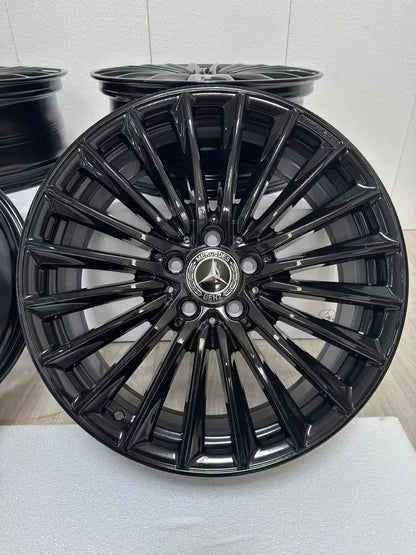 NEU* Original Mercedes A-Klasse W177 B-Klasse W247 CLA C118 19 Zoll AMG Felgen Alufelgen A1774014200 5x112 7,5x19 ET49 Black Edition Schwarz Hochglanz Coupé Limousine F2A F2B F2CLA