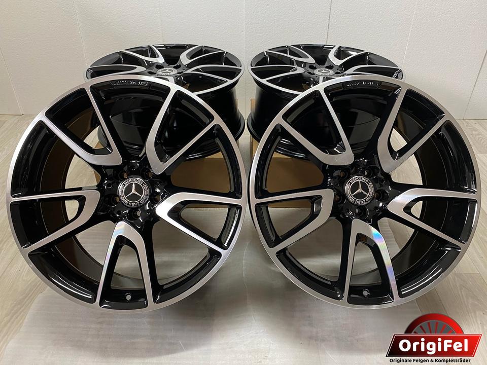 NEU Original Mercedes AMG GLC 43 Coupé X253 C253 21 Zoll Felgen Alufelgen A2534012000 A2534012800