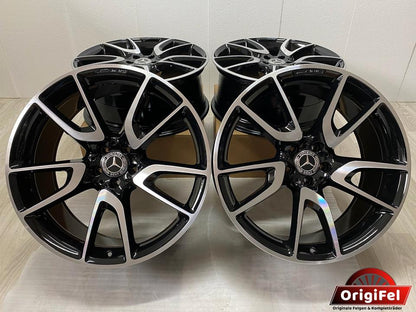 NEU Original Mercedes AMG GLC 43 Coupé X253 C253 21 Zoll Felgen Alufelgen A2534012000 A2534012800