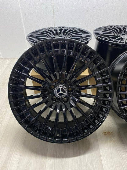 NEU Original Mercedes Benz EQS V297 21 Zoll AMG Felgen Alufelgen Schwarz A2974011500