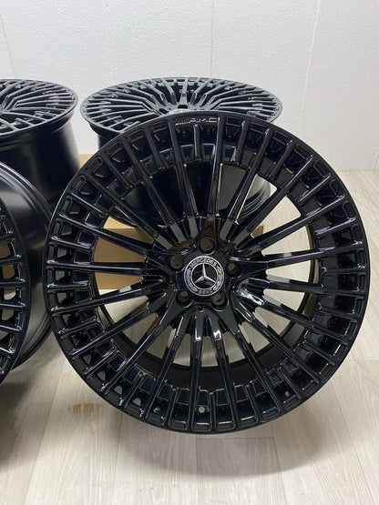 NEU Original Mercedes Benz EQS V297 21 Zoll AMG Felgen Alufelgen Schwarz A2974011500