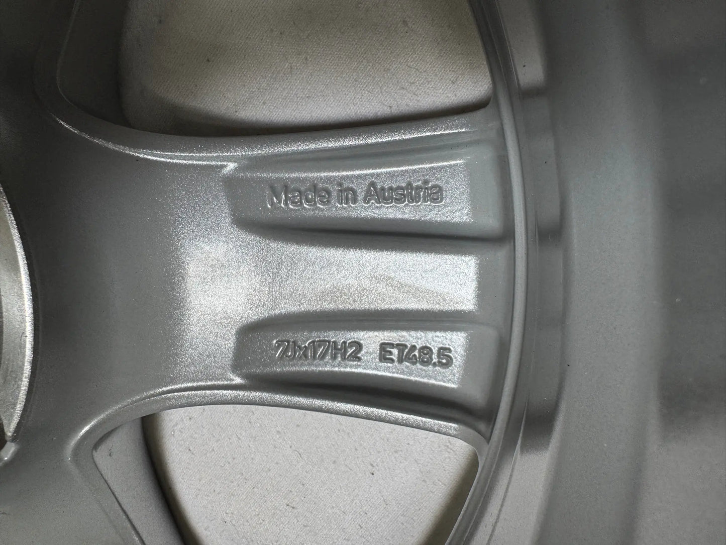 NEU Original Mercedes C-Klasse W205 S205 C205 17 Zoll Felge Alufelge A2054015500 Silber 7x17 ET48,5 Einzelfelge Ersatzfelge Limousine Kombi T-Modell MwSt.