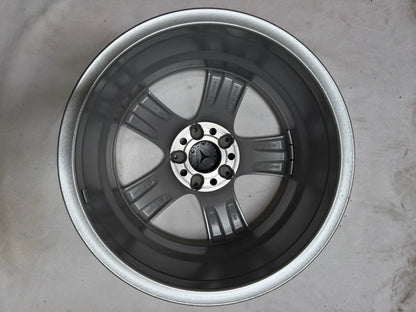 NEU Original Mercedes C-Klasse W205 S205 C205 17 Zoll Felge Alufelge A2054015500 Silber 7x17 ET48,5 Einzelfelge Ersatzfelge Limousine Kombi T-Modell MwSt.