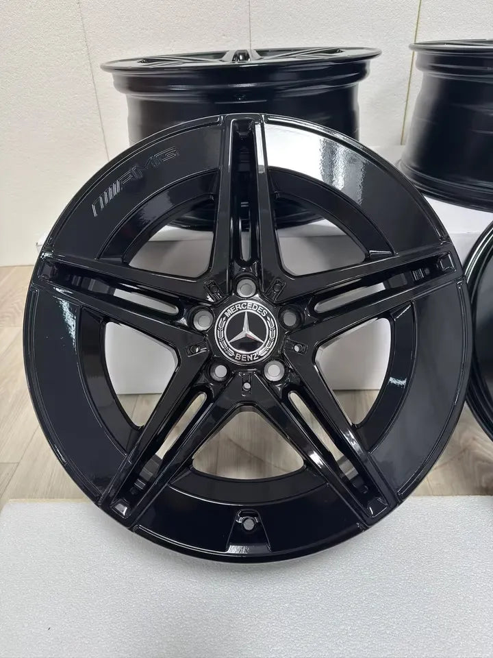 NEU* Original Mercedes C-Klasse W206 S206 18 Zoll AMG Felgen Alufelgen A2064011700 A2064011800 Limousine Cabrio Kombi T-Modell Felgensatz 5x112 7,5x18 ET40 8,5x18 ET52