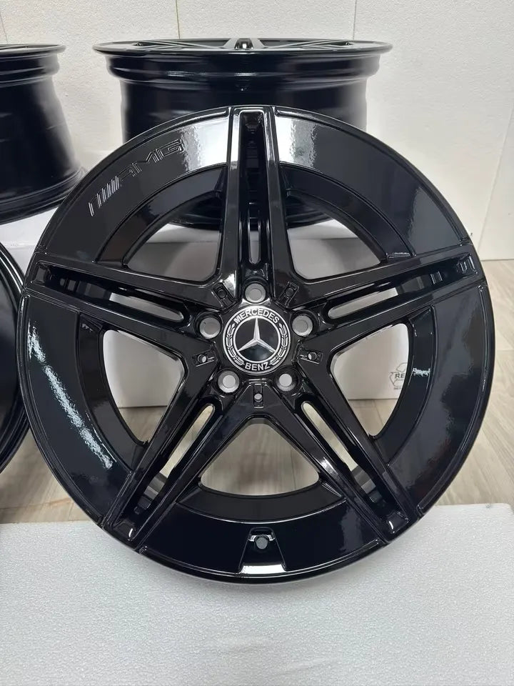 NEU* Original Mercedes C-Klasse W206 S206 18 Zoll AMG Felgen Alufelgen A2064011700 A2064011800 Limousine Cabrio Kombi T-Modell Felgensatz 5x112 7,5x18 ET40 8,5x18 ET52