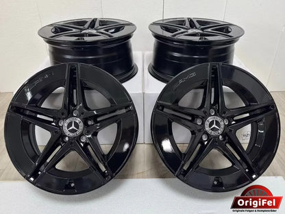 NEU* Original Mercedes C-Klasse W206 S206 18 Zoll AMG Felgen Alufelgen A2064011700 A2064011800 Limousine Cabrio Kombi T-Modell Felgensatz 5x112 7,5x18 ET40 8,5x18 ET52