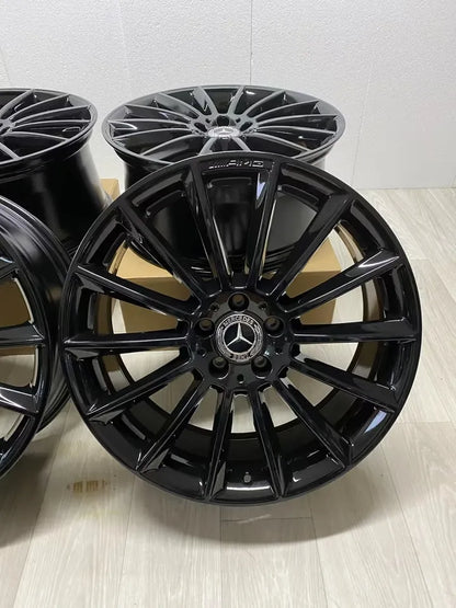 NEU* Original Mercedes E-Klasse W213 S213 C238 A238 20 Zoll AMG Felgen Alufelgen A2134012200 A2134012300 Cabrio Limousine Kombi T-Modell 5x112 8x20 ET43 9x20 ET49 Schwarz Hochglanz