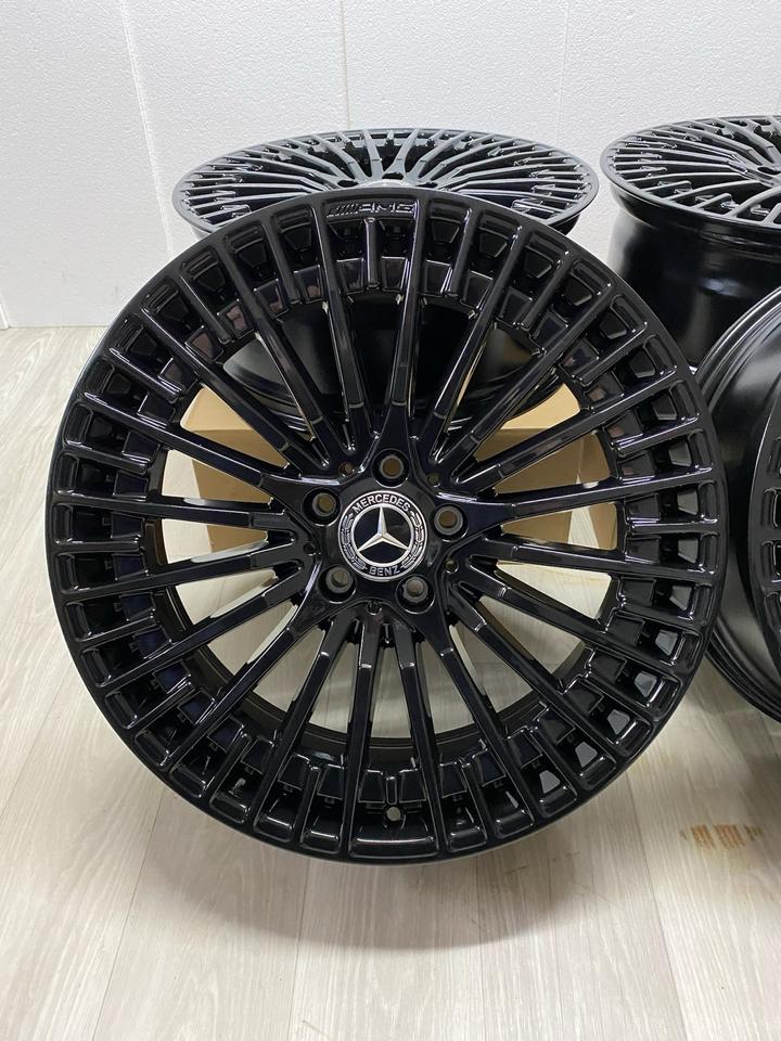 NEU* Original Mercedes EQA H 243 EQB X 243 20 Zoll AMG Felgen Alufelgen A2434010600 Black-Edition Schwarz 8,5x20 ET50,5 5x112 M+S 4MATIC SUV Felgensatz MwSt.
