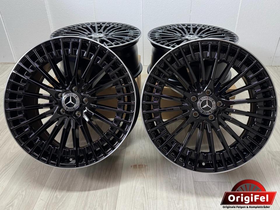 NEU Original Mercedes EQA H 243 EQB X 243 20 Zoll AMG Felgen Alufelgen Schwarz A2434010600