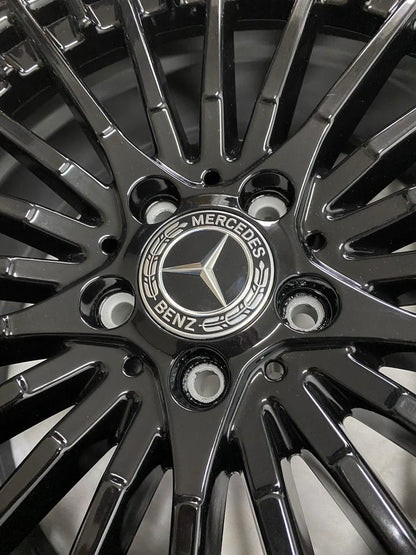 NEU* Original Mercedes EQA H 243 EQB X 243 20 Zoll AMG Felgen Alufelgen A2434010600 Black-Edition Schwarz 8,5x20 ET50,5 5x112 M+S 4MATIC SUV Felgensatz MwSt.