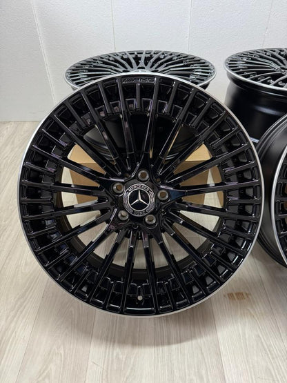 NEU Original Mercedes EQA H 243 EQB X 243 20 Zoll AMG Felgen Alufelgen Schwarz A2434010600
