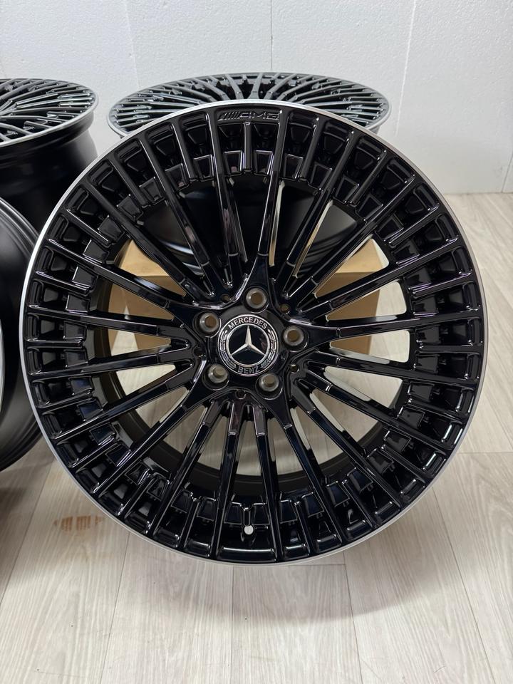 NEU Original Mercedes EQA H 243 EQB X 243 20 Zoll AMG Felgen Alufelgen Schwarz A2434010600