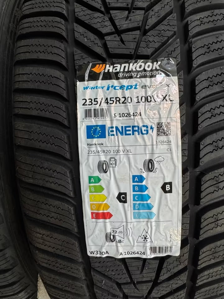 Original Mercedes EQA H243 / EQB X243 20 Zoll AMG Winterkompletträder Schwarz Hankook A2434010600