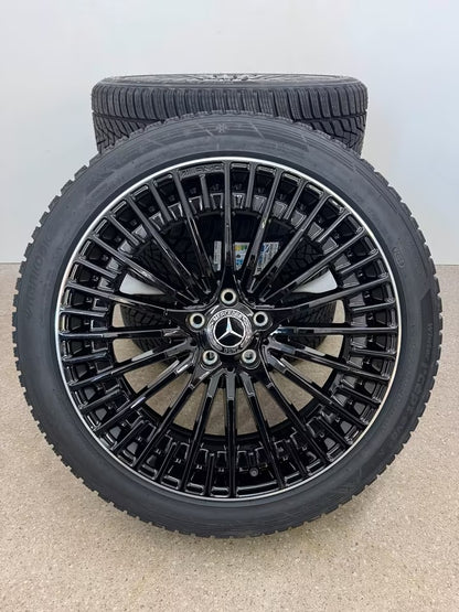 Original Mercedes EQA H243 / EQB X243 20 Zoll AMG Winterkompletträder Schwarz Hankook A2434010600