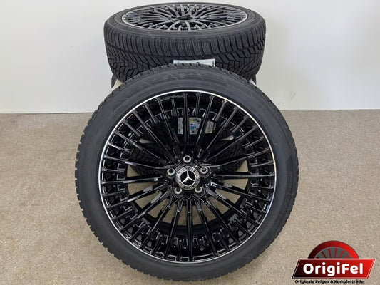 Original Mercedes EQA H243 / EQB X243 20 Zoll AMG Winterkompletträder Schwarz Hankook A2434010600