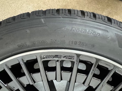 Original Mercedes EQA H243 / EQB X243 20 Zoll AMG Winterkompletträder Schwarz Hankook A2434010600