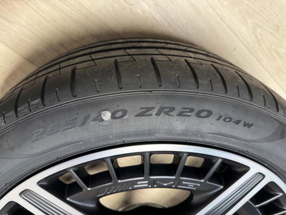 NEU Original Mercedes EQE 43 53 AMG V 295 20 Zoll Sommerreifen Sommerradsatz Felgen