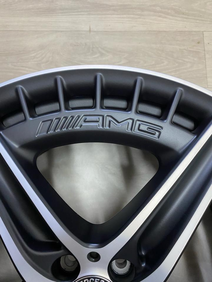 NEU Original Mercedes EQS 53 AMG V297 21 Zoll Felgen Alufelgen Bicolor Glanzgedreht A2974011600