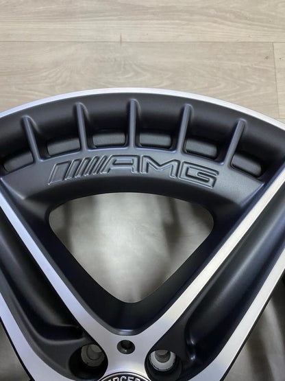 NEU Original Mercedes EQS 53 AMG V297 21 Zoll Felgen Alufelgen Bicolor Glanzgedreht A2974011600