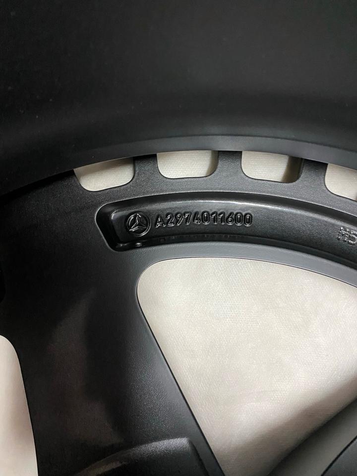 NEU Original Mercedes EQS 53 AMG V297 21 Zoll Felgen Alufelgen Bicolor Glanzgedreht A2974011600