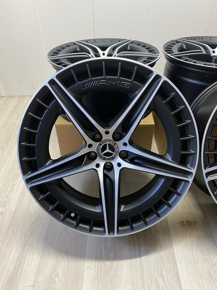 NEU Original Mercedes EQS 53 AMG V297 21 Zoll Felgen Alufelgen Bicolor Glanzgedreht A2974011600