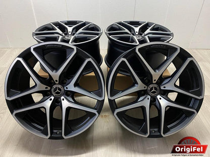 NEU Original Mercedes G-Klasse G63 W463 21 Zoll AMG Felgen Alufelgen Bicolor A4634011900