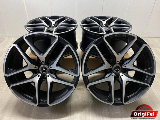 NEU Original Mercedes G-Klasse G63 W463 21 Zoll AMG Felgen Alufelgen Bicolor A4634011900