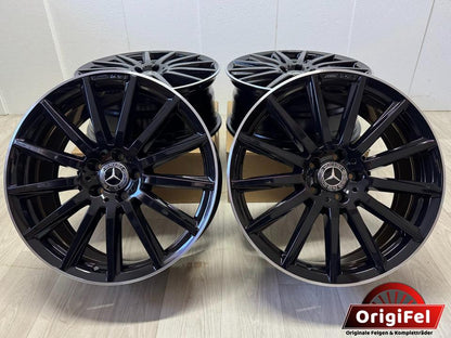NEU Original Mercedes GLA H247 GLB X247 20 Zoll AMG Felgen Alufelgen Schwarz A2474011600