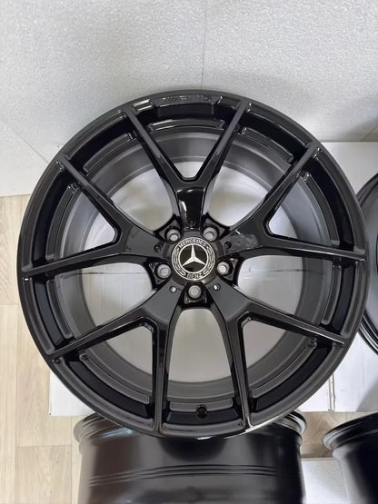 NEU* Original Mercedes GLC X253 C253 20 Zoll AMG Felgen Alufelgen A2534015500 A2534015600 Coupé SUV Black Edition Schwarz Hochglanz 5x112 8,5x20 ET40 9,5x20 ET22 43 AMG Felgensatz MwSt. ausweisbar