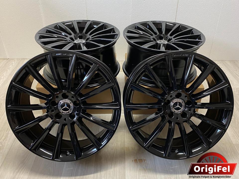 NEU Original Mercedes GLC X 253 C 253 Coupé 20 Zoll AMG Felgen Alufelgen Schwarz Hochglanz A2534011900