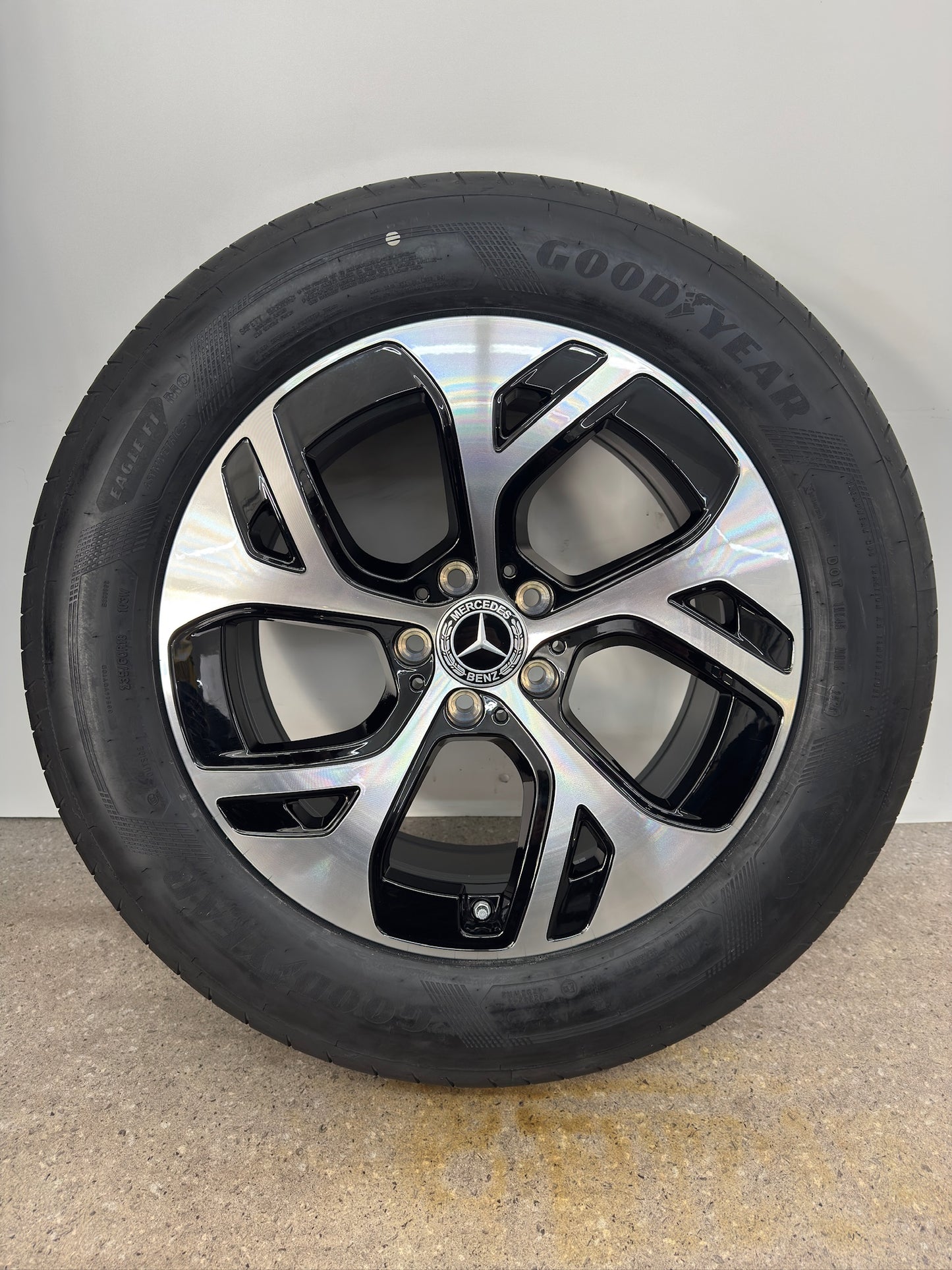 NEU Original Mercedes GLC X 254 C 254 18 Zoll Sommerräder Sommerreifen Felgen A2544010100 A2544014700 Alufelgen SUV Coupé Schwarz glanzgedreht 235/60 R18 103W 255/55 R18 109W Sommerradsatz