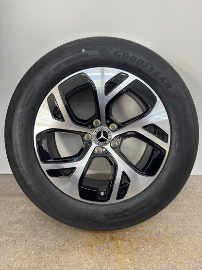 NEU Original Mercedes GLC X 254 C 254 18 Zoll Sommerräder Sommerreifen Felgen A2544010100 A2544014700 Alufelgen SUV Coupé Schwarz glanzgedreht 235/60 R18 103W 255/55 R18 109W Sommerradsatz