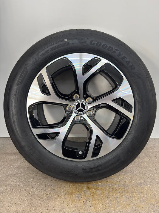 NEU Original Mercedes GLC X 254 C 254 18 Zoll Sommerräder Sommerreifen Felgen A2544010100 A2544014700 Alufelgen SUV Coupé Schwarz glanzgedreht 235/60 R18 103W 255/55 R18 109W Sommerradsatz