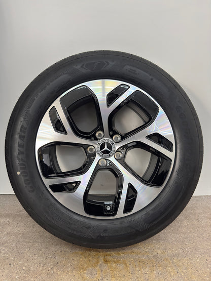 NEU Original Mercedes GLC X 254 C 254 18 Zoll Sommerräder Sommerreifen Felgen A2544010100 A2544014700 Alufelgen SUV Coupé Schwarz glanzgedreht 235/60 R18 103W 255/55 R18 109W Sommerradsatz