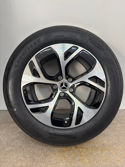 NEU Original Mercedes GLC X 254 C 254 18 Zoll Sommerräder Sommerreifen Felgen A2544010100 A2544014700 Alufelgen SUV Coupé Schwarz glanzgedreht 235/60 R18 103W 255/55 R18 109W Sommerradsatz