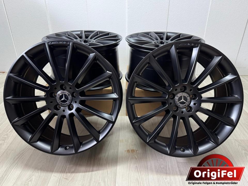 NEU Original Mercedes GLE C167 V167 21 Zoll AMG Felgen Alufelgen Matt Schwarz A1674013400 A1674013500