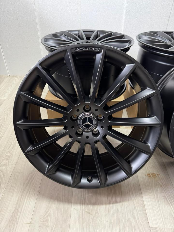 NEU Original Mercedes GLE C167 V167 21 Zoll AMG Felgen Alufelgen Matt Schwarz A1674013400 A1674013500