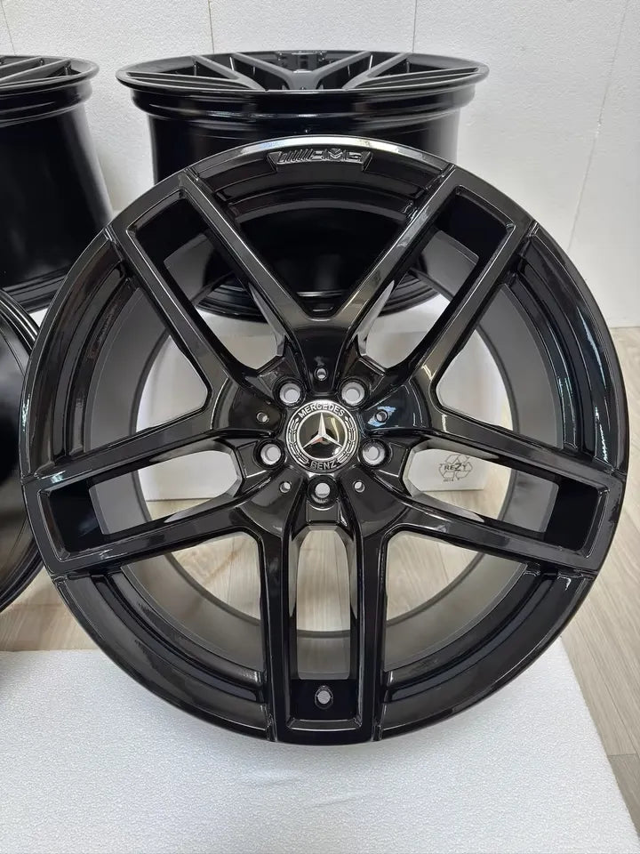 NEU* Original Mercedes GLE Coupé C 292 21 Zoll AMG Felgen Alufelgen A2924012900 A2924011700 Schwarz Hochglanz SUV 10x21 ET52,5 11x21 ET38 43 4MATIC 5x112 W292 Klasse Felgensatz MwSt. ausweisbar