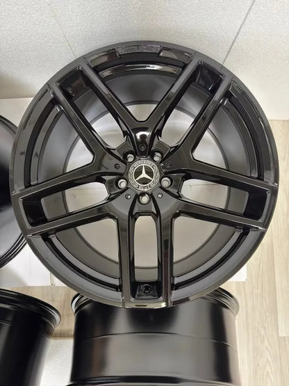 NEU* Original Mercedes GLE Coupé C 292 21 Zoll AMG Felgen Alufelgen A2924012900 A2924011700 Schwarz Hochglanz SUV 10x21 ET52,5 11x21 ET38 43 4MATIC 5x112 W292 Klasse Felgensatz MwSt. ausweisbar