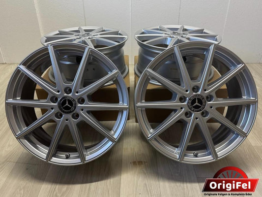 NEU Original Mercedes GLE V 167 300 d 350 d 4MATIC 18 Zoll Felgen Alufelgen Silber A1674010000