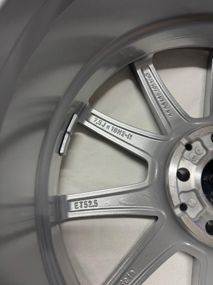 NEU Original Mercedes GLE V 167 300 d 350 d 4MATIC 18 Zoll Felgen Alufelgen Silber A1674010000